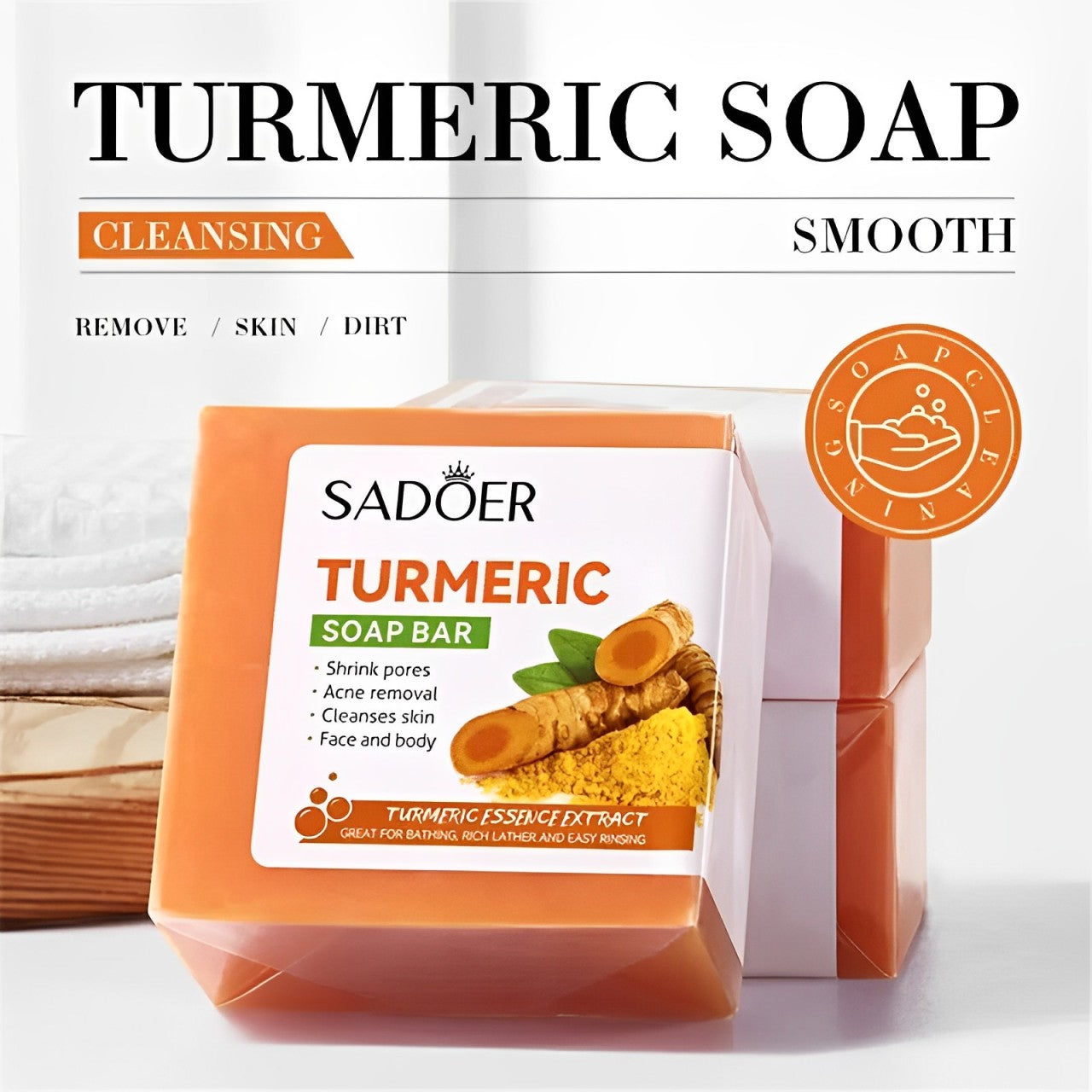 Golden Glow Turmeric Soap